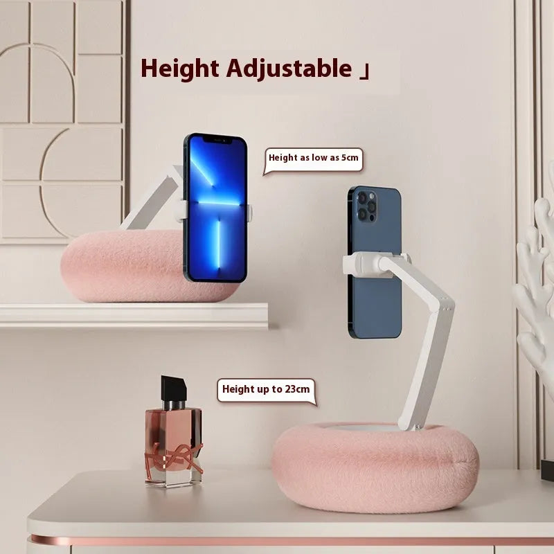 Flat Computer Mobile Phone Universal Plush Pillow Bracket - Bellarte Enchanté Flat Computer Mobile Phone Universal Plush Pillow Bracket